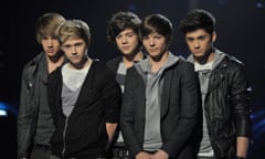 Flying without wings … One Direction after they were formed on The X Factor 2010.