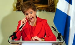 Nicola Sturgeon makes resignation speech