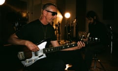 Rock’s sideman of choice ... Pino Palladino, left, with Blake Mills.