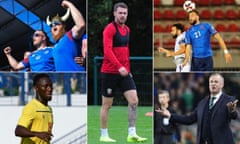 (Clockwise from top left) Iceland will be up against it in Turkey, Aaron Ramsey returns for Wales, Kosovo’s key man could be Atdhe Nuhiu, Michael O’Neill bids farewell and Guinea look to Naby Keïta. 