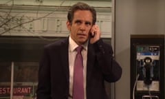 Saturday Night Live: Michael Cohen (Ben Stiller) is in a panic, trying to get answers from Donald Trump (Alec Baldwin), who patches him through to a cast of characters that almost makes me feel nostalgic: Harold Bornstein (Martin Short), Mike Pence (Beck Bennett), Rudy Giuliani (Kate McKinnon), Melania (Cecily Strong), Ivanka and Jared (Scarlett Johansson and Jimmy Fallon), Stormy Daniels (Stormy Daniels).