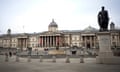 The National Gallery in Trafalgar Square