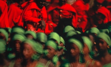 Pop art forerunner … a detail from Klein’s Independence Day Parade, Dakar, 1963.