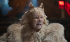 Film Title: Cats<br>This image released by Universal Pictures shows Judi Dench as Old Deuteronomy in a scene from “Cats.” (Universal Pictures via AP)