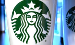 Starbucks logo on a cup