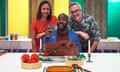 Lego Masters: with Roma Agrawal, Melvin Odoom and Matthew Ashton.