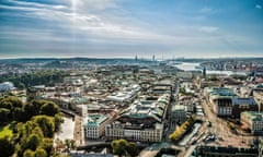 Aerial of Gothenburg