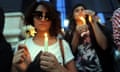 Candlelight vigil for the victims of the EgyptAir flight.