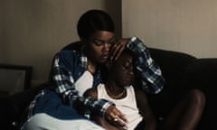 Teyana Taylor and Aaron Kingsley appear in a still from A Thousand and One by A.V. Rockwell, an official selection of the U.S. Dramatic Competition at the 2023 Sundance Film Festival. Courtesy of Sundance Institute | photo by Focus Features