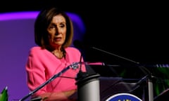 Nancy Pelosi, the Democratic House speaker, announced the debt and budget deal Monday.
