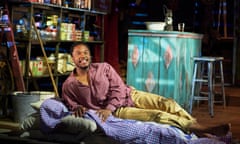 Durone Stokes as Ken in Playboy of the West Indies at Birmingham Rep.