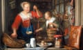 Gerrit Dou, 'The Grocer's Shop: a Woman Selling Grapes', 1672

Masters of the Everyday: Dutch Artists in the Age of Vermeer
The Queen's Gallery, Buckingham Palace from November 13, 2015 to February 14, 2016

Royal Collection Trust / (C)Her Majesty Queen Elizabeth II 2015 
This image is supplied for single use only in relation to Masters of the Everyday: Dutch Artists in the Age of Vermeer and should not be archived or passed on to third parties