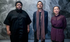 Tyshawn Sorey, Vijay Iyer and Linda May Han Oh.