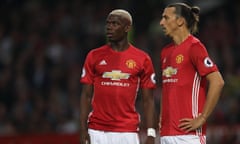 Paul Pogba and Zlatan Ibrahimovic