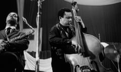 Genius … Charles Mingus (right) in Paris in the 1960s.