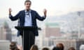 Democratic Presidential Candidate Beto O’Rourke Gives Campaign Address In His Hometown Town Of El Paso, Texas<br>EL PASO, TX - AUGUST 15: Democratic presidential candidate, former Rep. Beto ORourke (D-TX) speaks to media and supporters during a campaign re-launch on August 15, 2019 in El Paso, Texas. ORourke paused his campaign in order to return to El Paso following the act of terror targeting the city’s Latinx community at a Walmart and has remained in his hometown to honor the legacy of the twenty-two people who lost their lives and provide support to the community. (Photo by Sandy Huffaker/Getty Images)