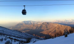 Untamed Borders ski trip to Iraq. Iraq does have one ski lift at the Korek Mountain resort.