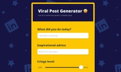 Viral LinkedIn Post Generator AI bot