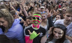 Revellers at Parklife festival in 2017.