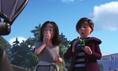 A still from the new Finding Dory trailer, which seems to depict Disney’s first lesbian couple.
