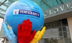 Top Glove headquarters in Shah Alam, Malaysia.