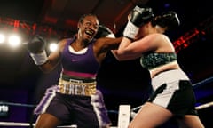 Claresssa Shields said: ‘I wanted to get a knockout – like, make her go to sleep. But she was taking a whole lot of punishment.’