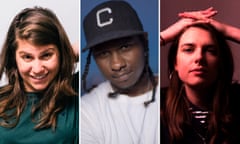 Alex Lahey, Baker Boy and Angie McMahon, who are all set to place in Triple J’s Hottest 100