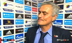 BT Sport Jose Mourinho interview