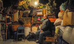 A herbalist in the Souq El Blat