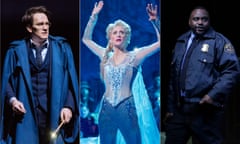 HARRY POTTER AND THE CURSED CHILD at New York’s Lyric Theatre Pictured: Jamie Parker Caissie Levy as Elsa in Frozen: The Musical. Brian Tyree Henry taking his first performance curtain call bow for “Lobby Hero”, and the inaugural performance at Second Stage’s Hayes Theater on March 1, 2018 at The Hayes Theatre in New York City.