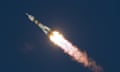 Russia's Soyuz expedition 46 launches from Kazakhstan