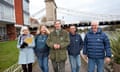 Canvassing with Dominic Grieve in Marlow near Maidenhead, for Toby Helm News, 08/11/2019. Sophia Evans for The Observer From left -Sue McNab (Labour), Katie Breathwick (Lib Dem), Dominic Grieve, Andy Ford (Lib Dem), and Gareth Roblin (Labour)