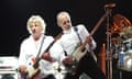 Rick Parfitt (left) and Francis Rossi of Status Quo.