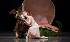 Sasha De Sola and Lucas Erni in A Midsummer Night’s Dream