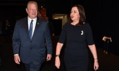 Al Gore and Annastacia Palaszczuk