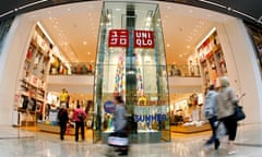 Uniqlo shop at Westfield Stratford