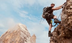 Andrew Gilchrist via ferrata