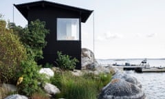 Thomas Sandell, tiny home on an island in Sweden