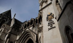 The Royal Courts of Justice building in London