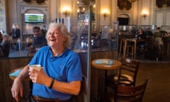 The founder and chairman of JD Wetherspoon, Tim Martin.