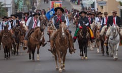 Cowboy carnival … gauchos celebrating Farroupilha in the state of Rio Grande do Sul, southern Brazil.