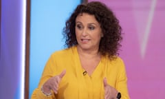 Nadia Sawalha on ITV’s Loose Women.