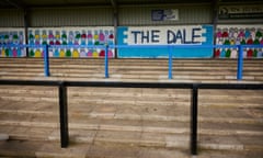 A general view of Rochdale’s Spotland Stadium