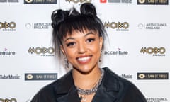 Mahalia at the 2020 Mobo awards.