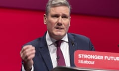 Starmer giving conference speech