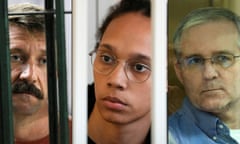 Viktor Bout, Brittney Griner and Paul Whelan. 