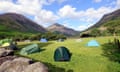 Campsite At Wasdale Head Cumbria UK<br>JMJX22 Campsite At Wasdale Head Cumbria UK