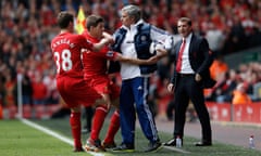 Steven Gerrard wants to atone for his slip – but José won’t give him his ball back.