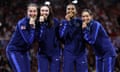 The US won their first-ever gold in the women’s team foil