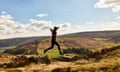 Rachel Hewitt on the route of the Lyke Wake Walk on the North York Moors.